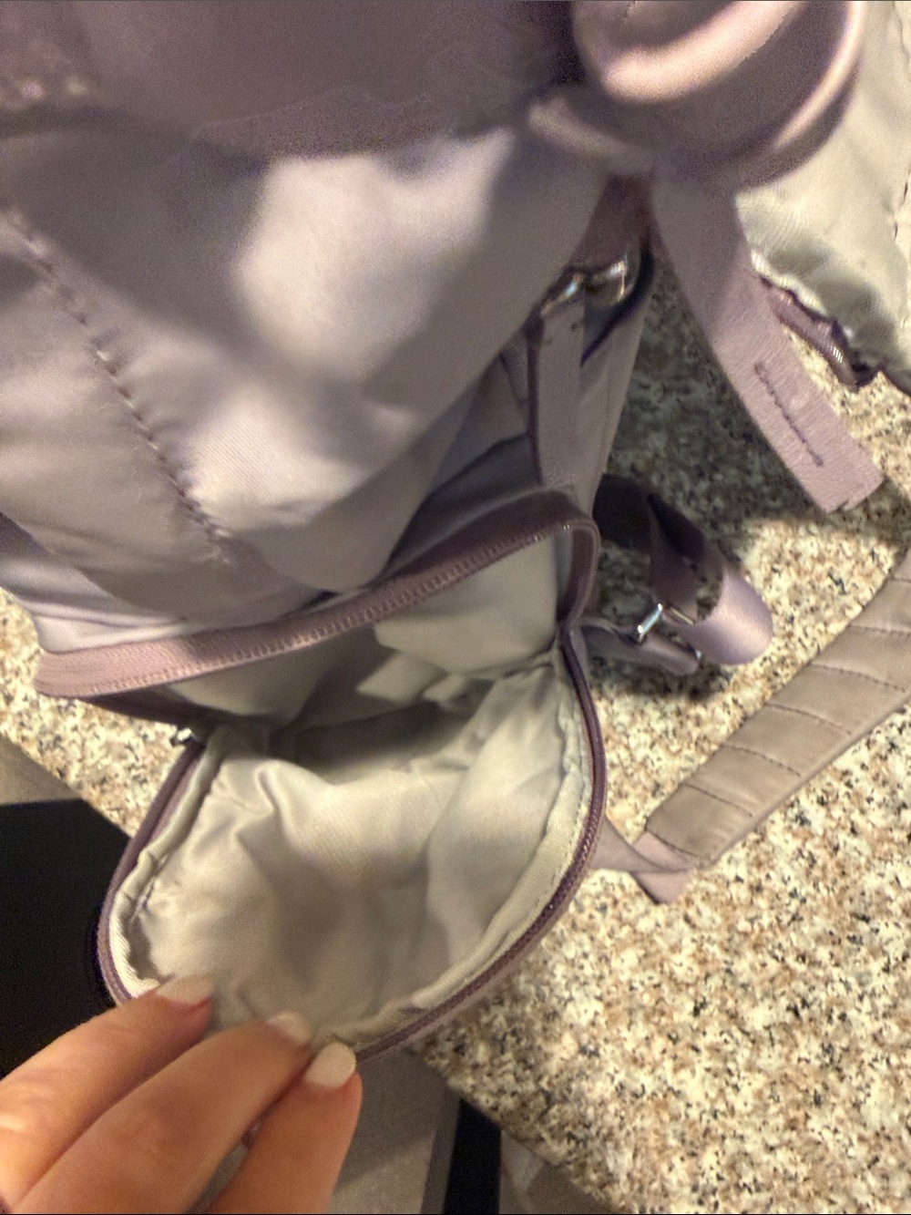 Tumi Voyageur Celina Backpack in Lavender/Liliac - Picture 7 of 10